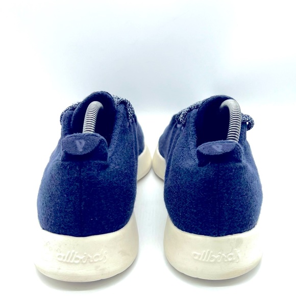 Allbirds Shoes Men Size 11 Wool Runners WR Dark Blue Sneakers 0719 NV1 - Picture 4 of 6